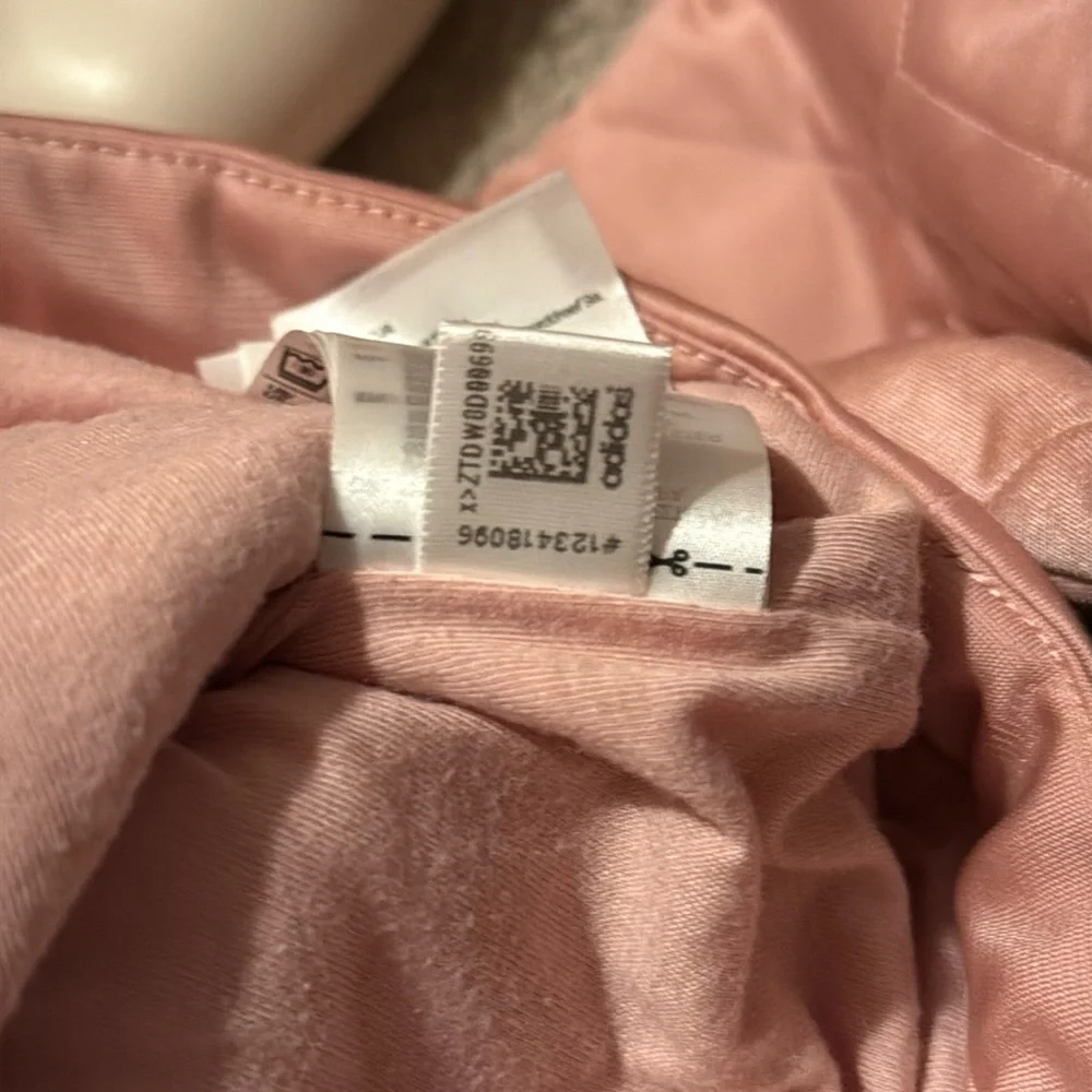 Adidas Light Pink Pullover Crop - Picture 4 of 5